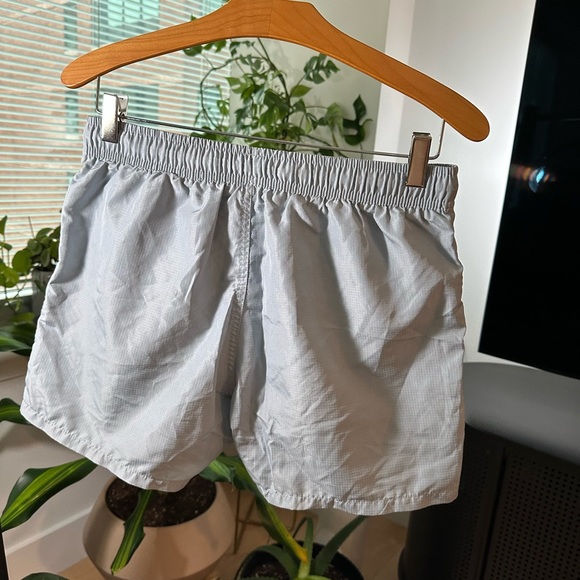 ASOS rip stop swim suit size M light blue with front pockets - Picture 1 of 2